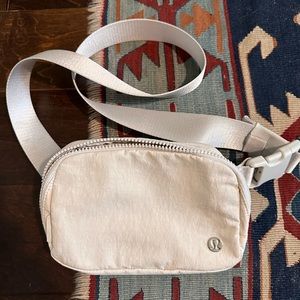 Lululemon crossbody in ivory white color